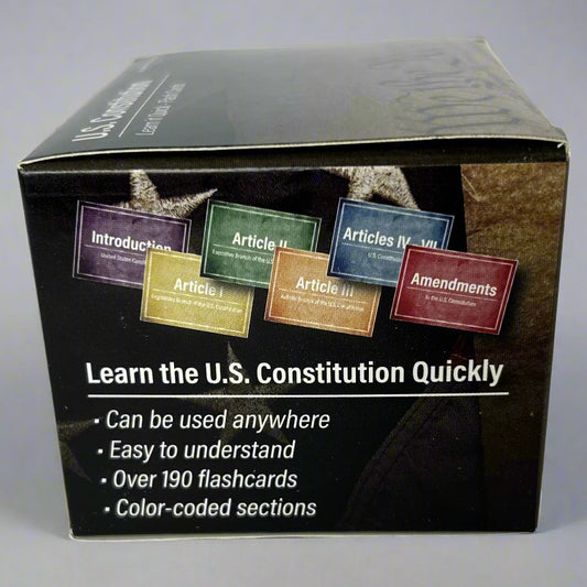 US Constitution Flash Cards