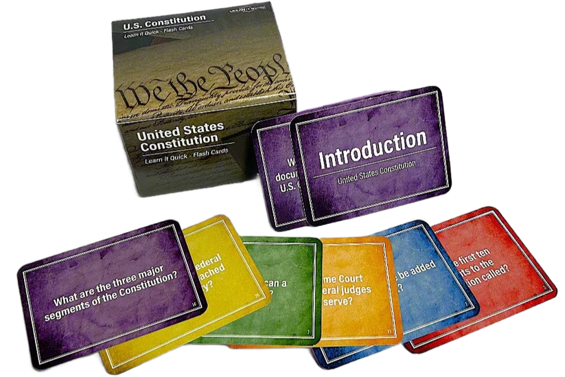 US Constitution Flash Cards
